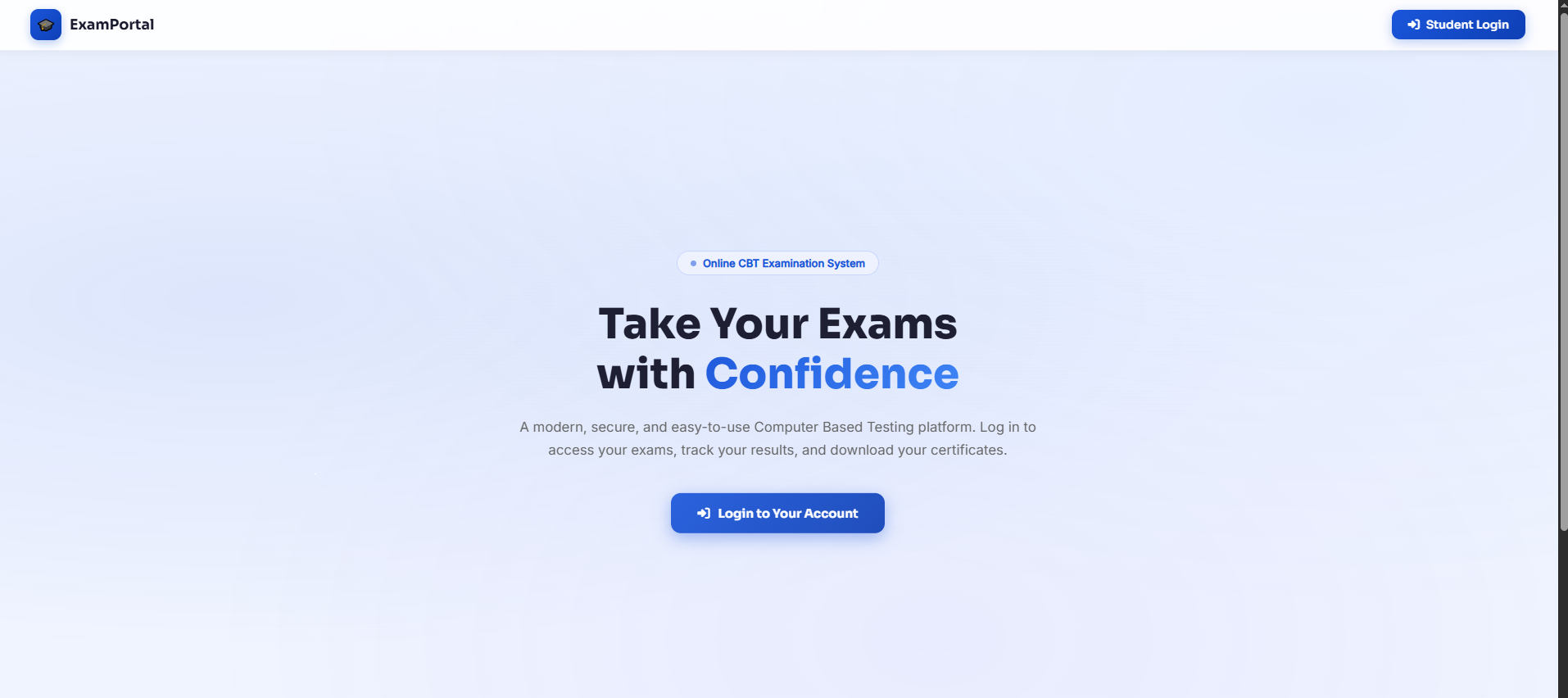 Online Learning Platform (Web-Based Exam & Course System)